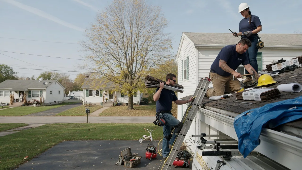 Local Roofing Contractors in Wolflake, IN near me